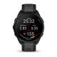 2. Garmin Forerunner 165 Music Watch, Black/Slate Gray