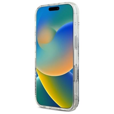 5. Karl Lagerfeld IML Choupette Head Electroplated iPhone 16 Pro Max Case - Clear