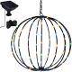 14. SOLAR HANGING LAMP BALL 30CM 120 LED MULTICOLOR