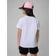 2. Girls’ Plain Regular-Fit T-Shirt 4F 4FJRMM00TTSHF3553-10S