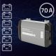 13. Qoltec Monolith 51917 intelligent professional charger for LiFePO4 AGM GEL SLA batteries | 70A | 12V | Fast charging