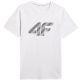 2. Men's T-shirt 4F M3342 white 4FWMM00TTSHM3342 10S