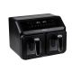 ALPINA Air Fryer 2 × 4 L, 2200 W, black