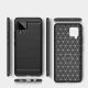 5. Carbon Case Flexible Cover TPU Case for Samsung Galaxy A42 5G black