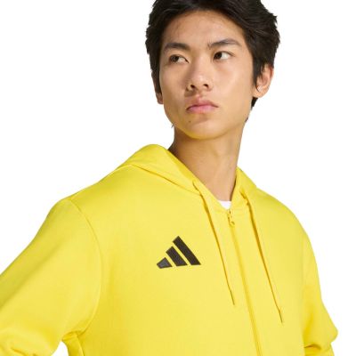 11. Men's adidas Entrada 26 Full Zip Hoody Yellow KF8964