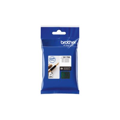 3. Brother black ink cartridge LC3617BK=LC-3617BK, 550 pages