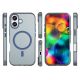2. Magnetic Abrasive iPhone 17 Case Compatible with MagSafe - Matte Blue