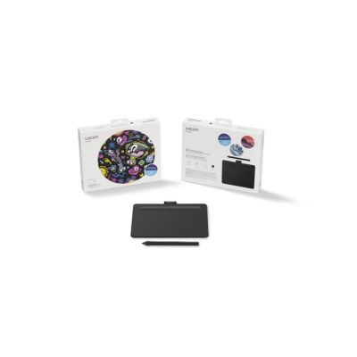 3. Wacom Intuos S Graphics Tablet Black 2540 lpi 152 x 95 mm USB