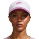 Nike Club Cap White and Pink FB5368 103