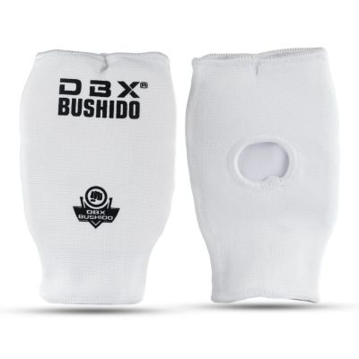 4. DBX-KM White DBX Bushido Karate Mitts