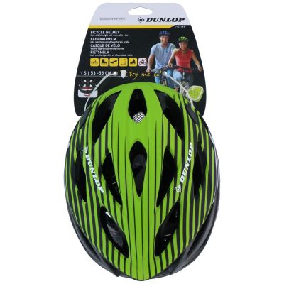 10. DUNLOP RS GREEN ADJUSTABLE CYCLING HELMET