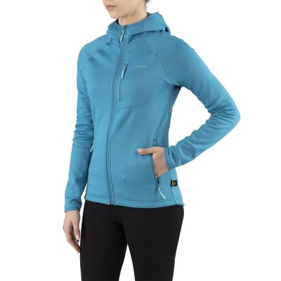 2. Women’s Viking Jukon Hoodie Lady Quick-Drying Hoodie, Turquoise (730/23/0900/70)