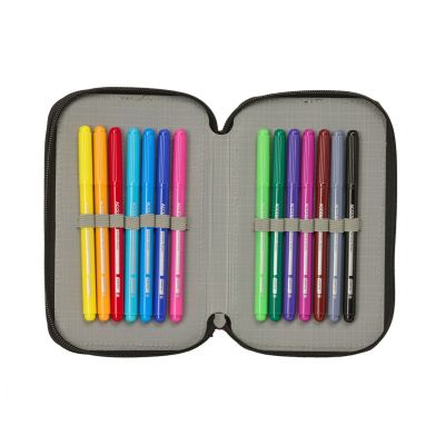 4. Real Madrid pencil case with equipment double filled pencil case 29 pcs 412654854