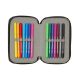 4. Real Madrid pencil case with equipment double filled pencil case 29 pcs 412654854