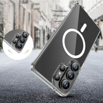 5. Tech-Protect FlexAir Hybrid MagSafe Case for Samsung Galaxy S26 Ultra - Transparent