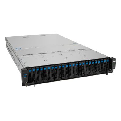 Asus Rack Platform (2U) RS520A-E12-RS24U AMD Epyc 9004 (24x NVMe, 2xM.2, 2x10Gbe, IPMI, 1+1 1600W)