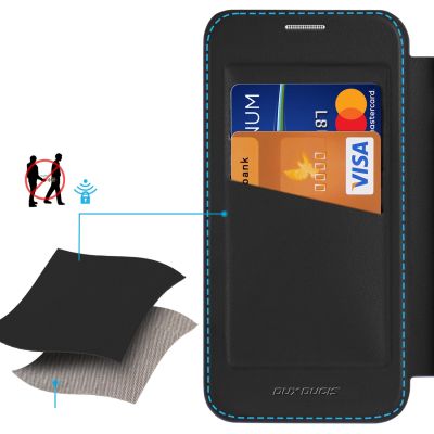 4. Dux Ducis Skin X Pro case for Samsung Galaxy S25+ with MagSafe and wallet - black