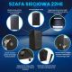 13. Extralink Rack Cabinet 22U 600x800 Black Floor Standing