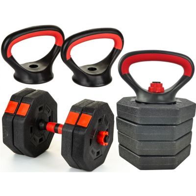 19. COMPOSITE KETTLEBELL PUSH-UP DEVICE 3-IN-1 10KG EB FIT