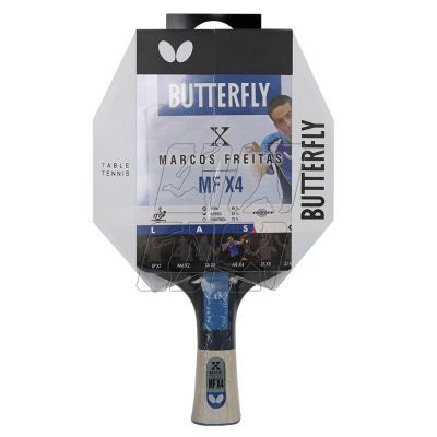 3. Butterfly Marcos Freitas MFX4 Table Tennis Racket