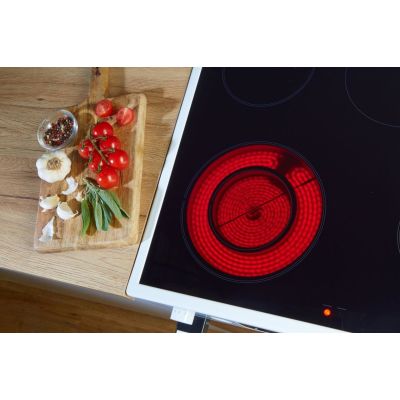 27. GORENJE GECS6B70CLI Retro electric cooker 60 cm | ExtraSteam | AirFry | FrozenBake | cream