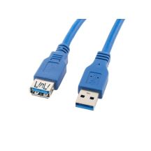 Lanberg CA-US3E-10CC-0018-B Cable (USB 3.0 M - USB 3.0 F; 1.8m; blue)