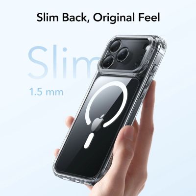 5. ESR Classic Hybrid Kickstand MagSafe Case for iPhone 17 Pro - Clear
