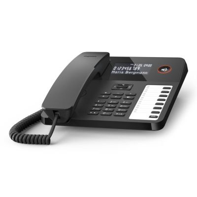 9. Gigaset DESK 600 Analog Telephone Caller Name and ID Black