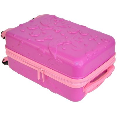 12. PROWORLD KID CABIN TRAVEL SUITCASE 18 INCH - PINK (MERMAID)