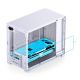 9. Jonsbo D32 STD PC Case, White, Mini Case, mATX, Tempered Glass – White