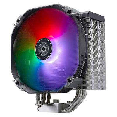 18. Silverstone SST-ARV140-ARGB Computer Cooling System Processor Air Cooler 14cm Black, Gray 1 pc.