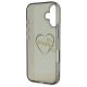 7. Guess IML Heart Case for iPhone 16 Plus - Black