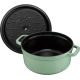 5. STAUB 40508-707-0 round cast iron pot - mint 6.7 ltr
