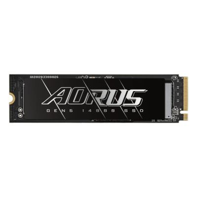GIGABYTE AORUS Gen5 14000 SSD - 1TB - internal - M.2 2280 - PCI Express 5.0 x4 (NVMe) - buffer: 2GB (AG514K1TB)