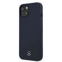 Mercedes Silicone Line Case for iPhone 13 mini - Navy Blue