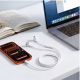 5. Tech-Protect Ultraboost Core G4 USB-C Wired Headphones - White