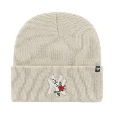 3. New York Yankees Beige Cap B-THRNK17ACE-BN