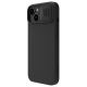 6. Nillkin CamShield Silky Silicone Case iPhone 14 Plus Case with Camera Protector Black