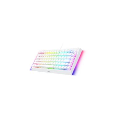 6. Razer BlackWidow V4 75% Gaming Keyboard USB QWERTY US English White