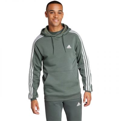2. adidas Essentials Fleece 3-Stripes Hoodie M IX2366