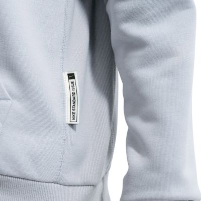 6. Nike Dri-FIT Standard Issue Pull Over Hoodie Light Gray FD7734 012