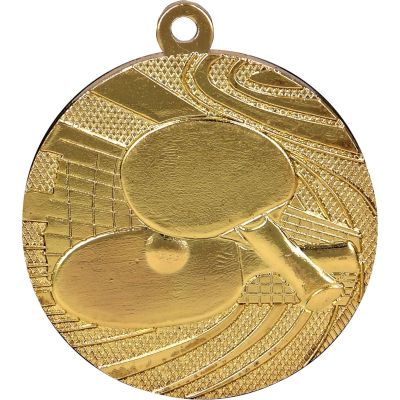 3. Gold medal - table tennis - steel medal
