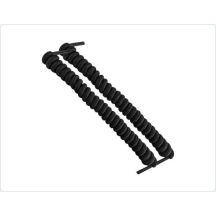 Elastic spiral laces for diabetics