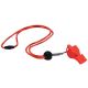 3. FOX 40 CLASSIC ORANGE WHISTLE WITH STRING