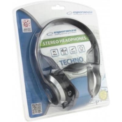 5. Esperanza TECHNO EH145K headphones (black)