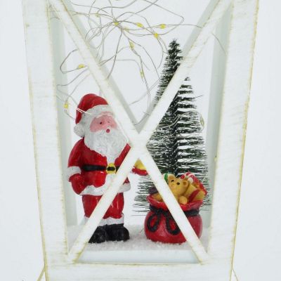 4. DECORATIVE LANTERN height: 48CM - SANTA CLAUS
