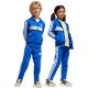 adidas Seasonal Essentials Tiberio 3-Stripes Fleece Tracksuit for Kids Blue JC7488