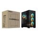 8. GIGABYTE C500 PANORAMIC STEALTH Midi Tower Black