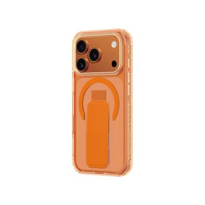 4. AmazingThing Titan Pro Holder case for iPhone 17 Pro compatible with MagSafe - orange