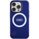 Audi IML Big Logo MagSafe case for iPhone 14 Pro - blue